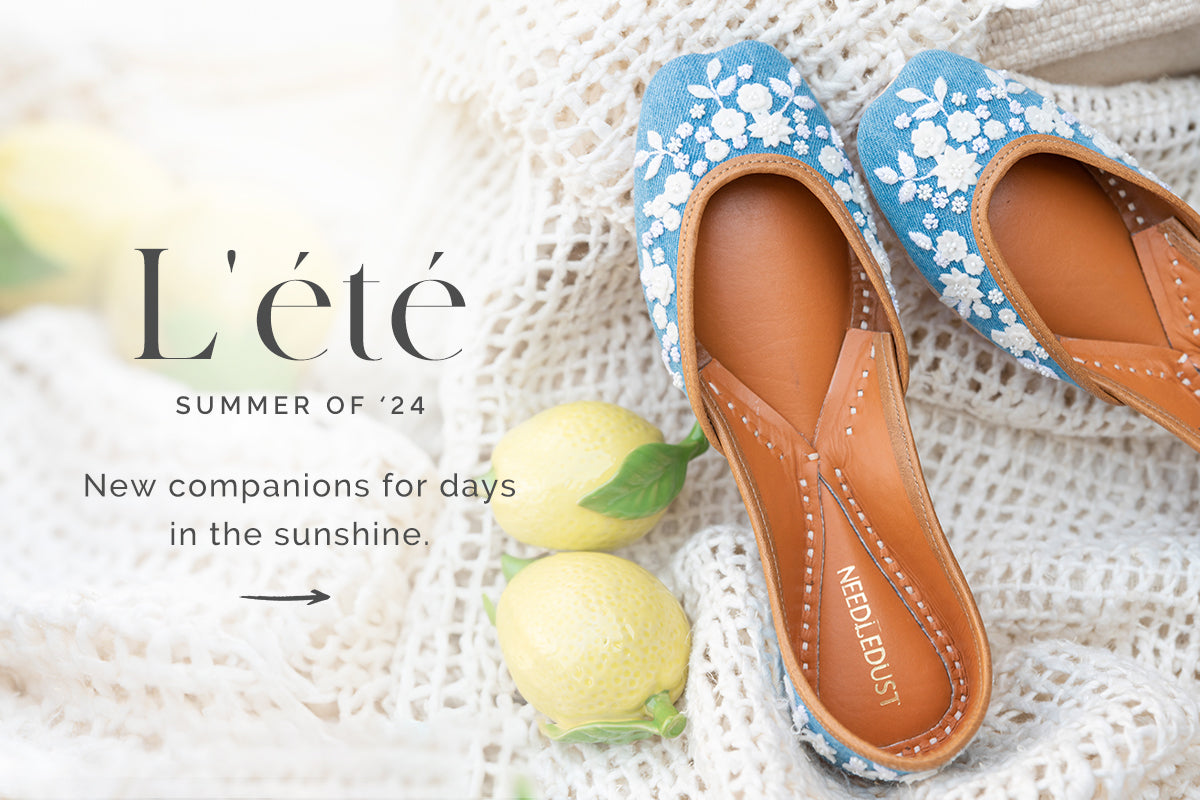 Summer Fusion: Where Tradition Meets Fashion in L'ÉTÉ Juttis Collection