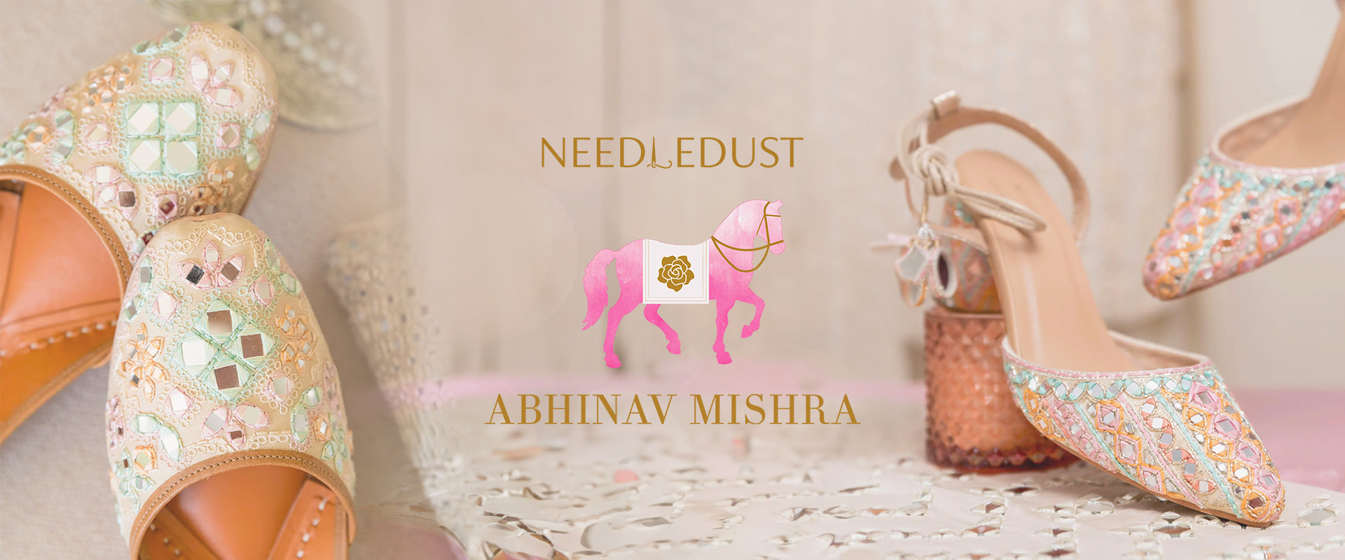 Step into Elegance: Exploring the NEEDLEDUST X ABHINAV MISHRA Collaboration