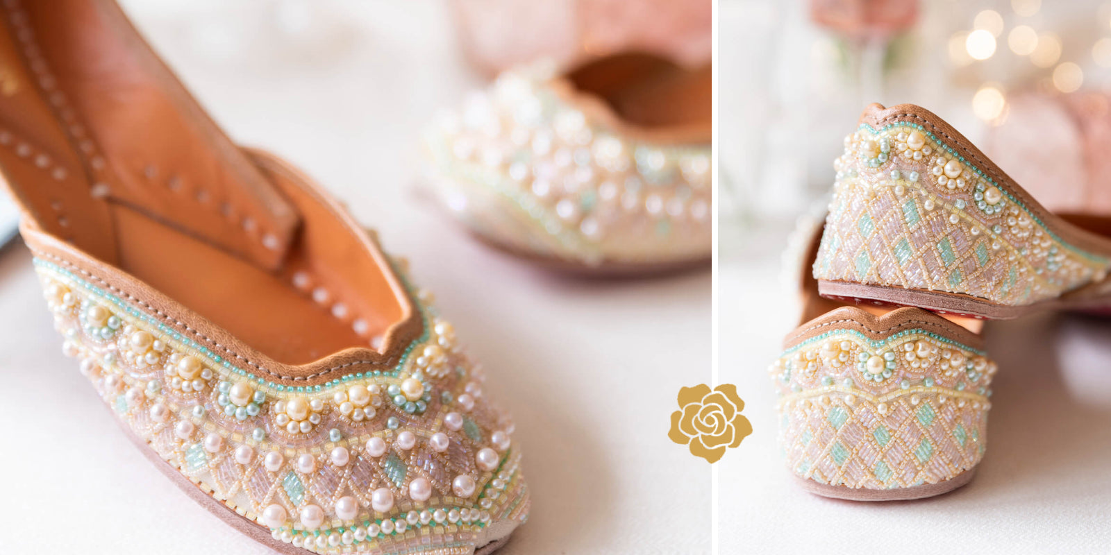 Wedding Party Chic: Coordinating Juttis for Grooms and Brides