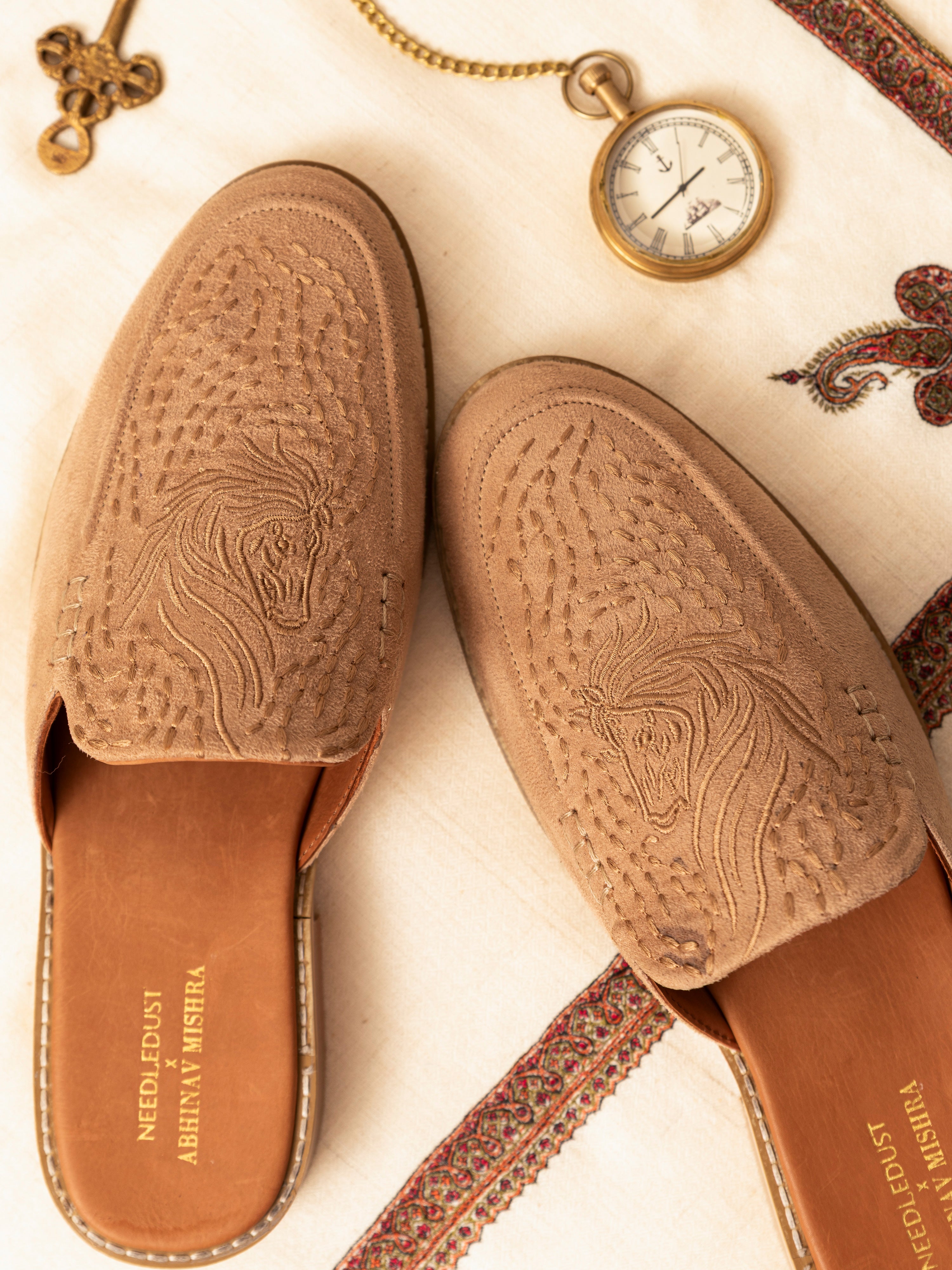 Baaki- Mule Loafer- Tan (Man)