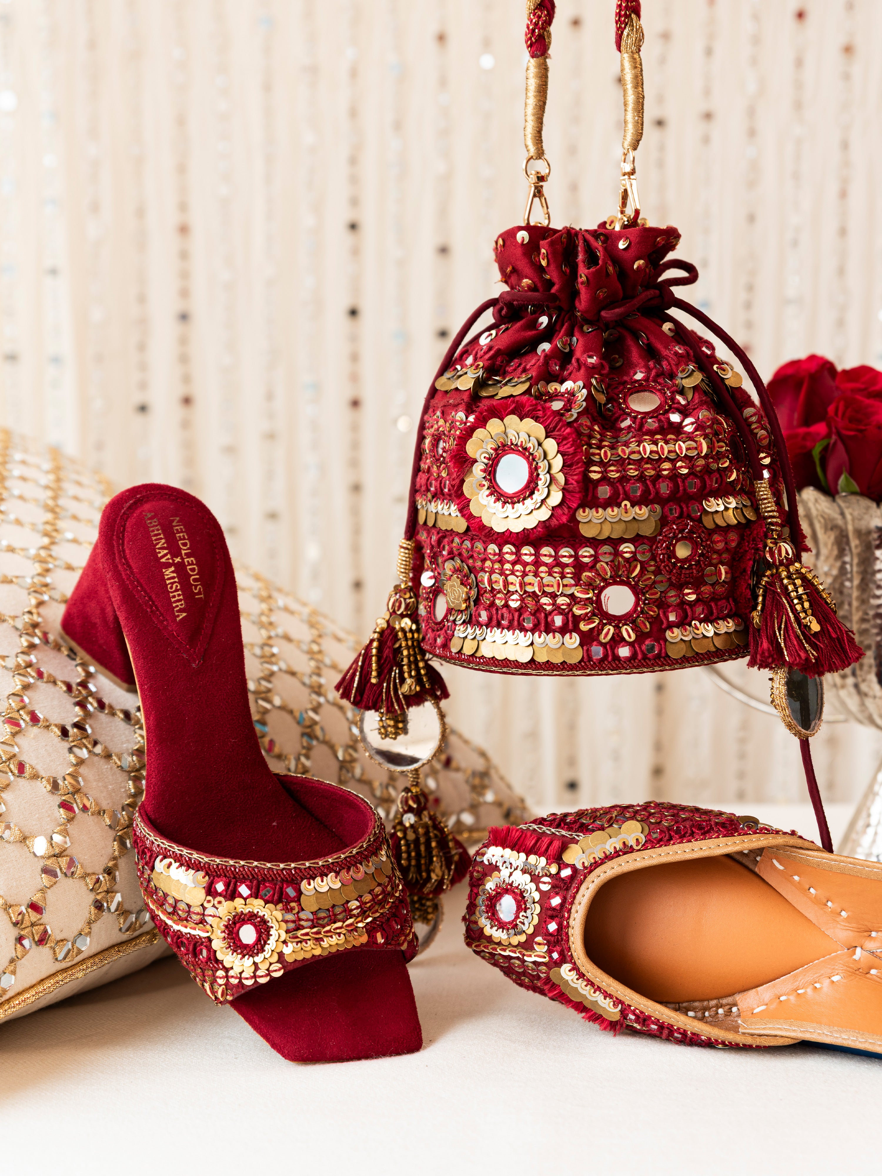 Laila- Deep Red (Heel)
