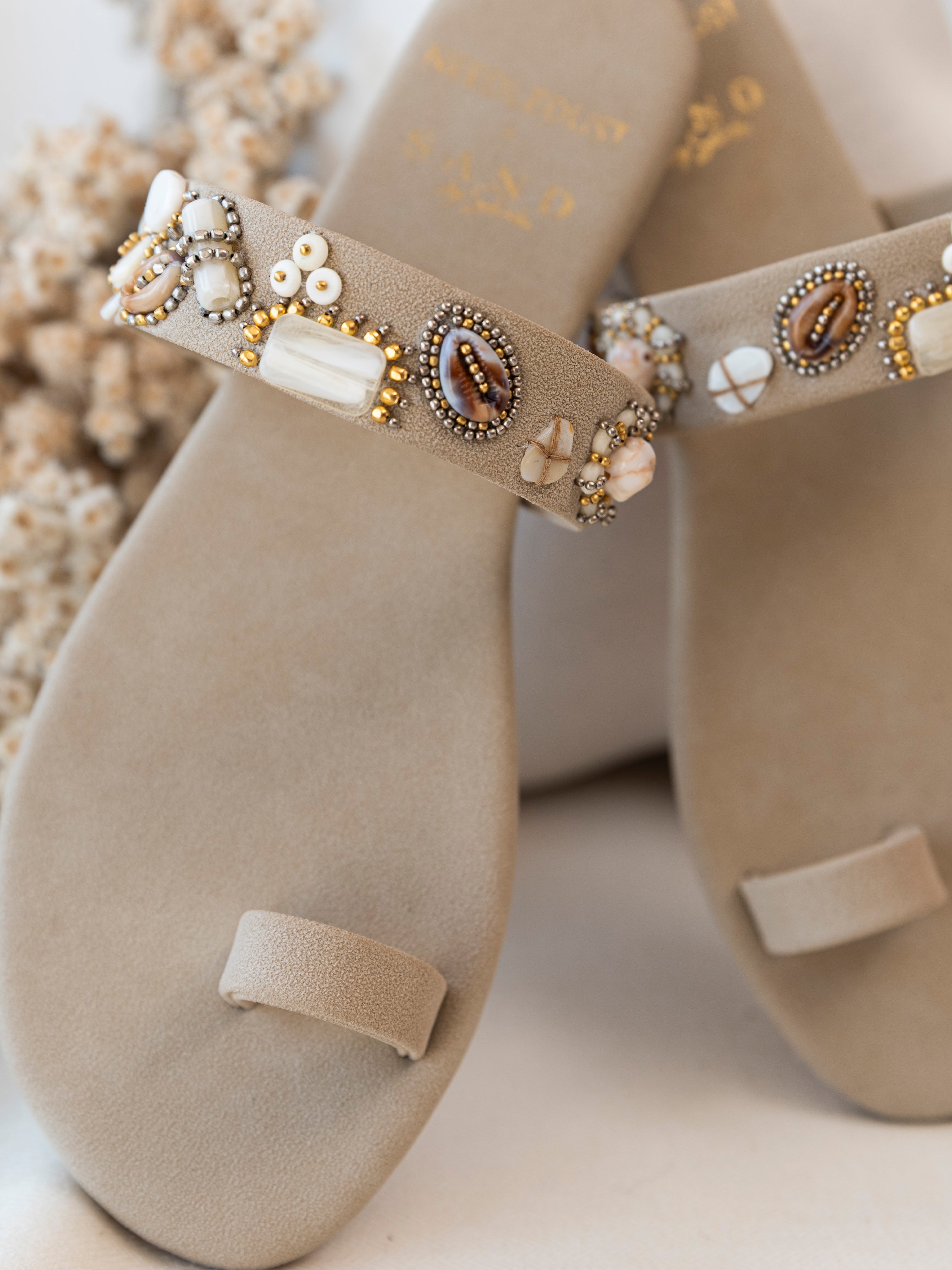 Postcard Sandals- Natural (Sandals)