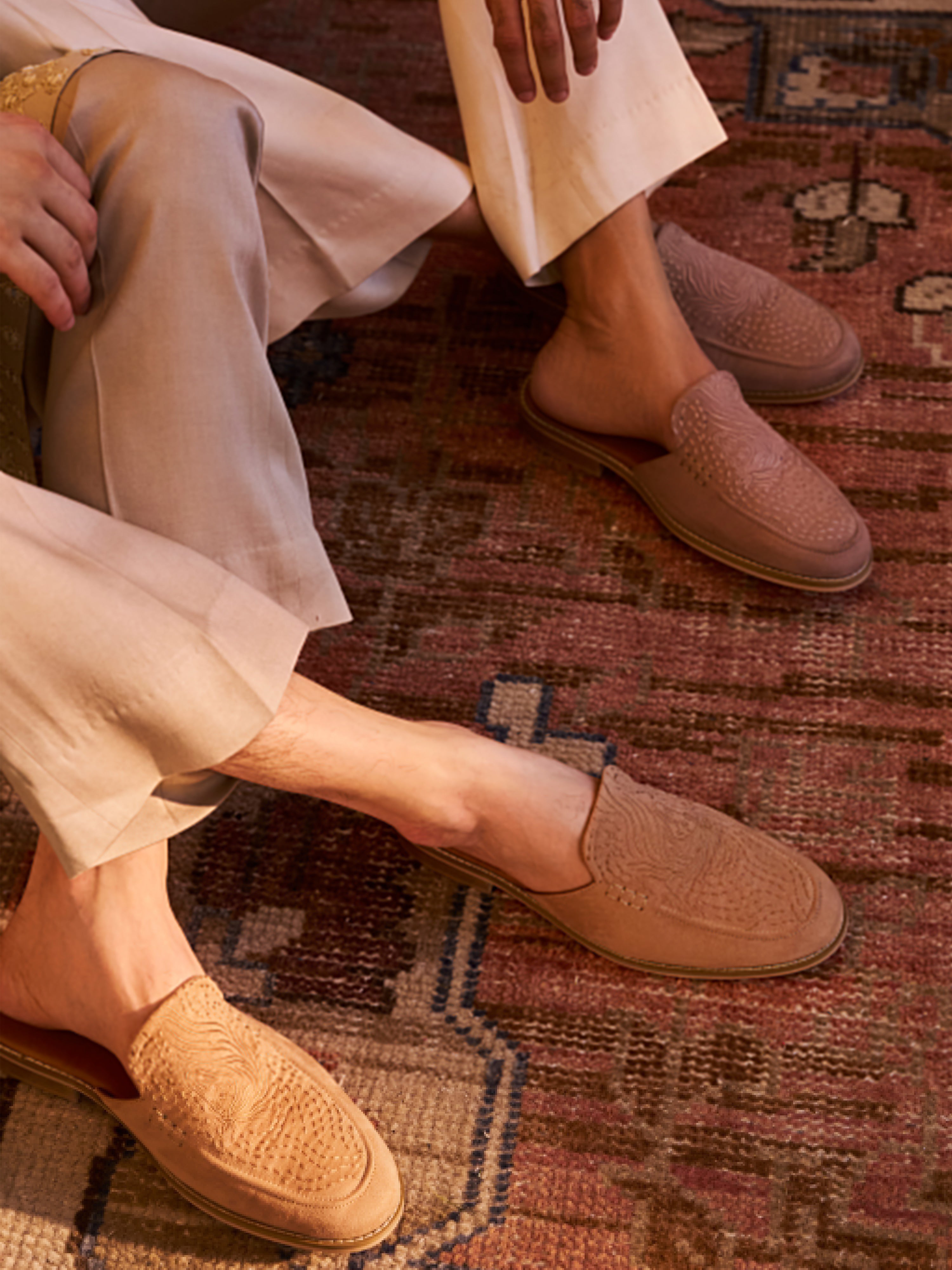 Baaki- Mule Loafer- Taupe (Man)