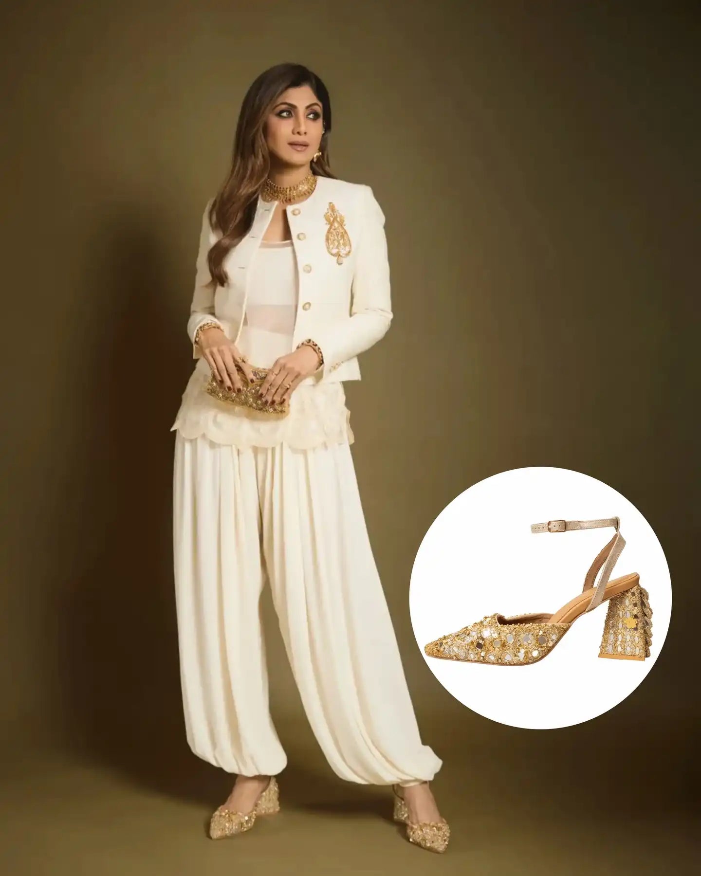 Celeb Style - Shilpa Shetty in Saba mini (purse)