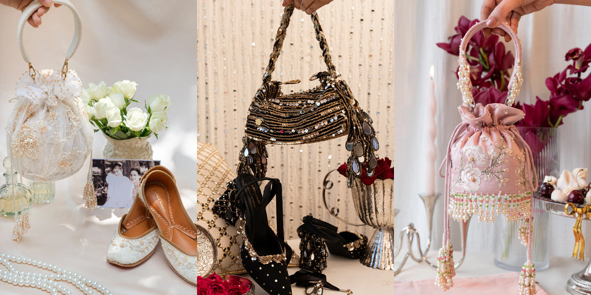 How to Pick the Right Wedding Purse Based on Your Dress Style