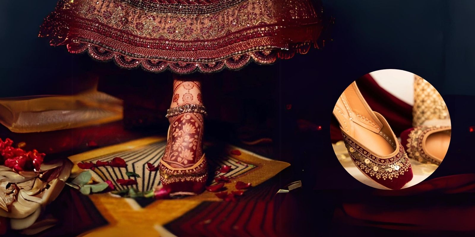 Beyond the Bridal Lehenga: Styling Juttis with Different Wedding Outfits