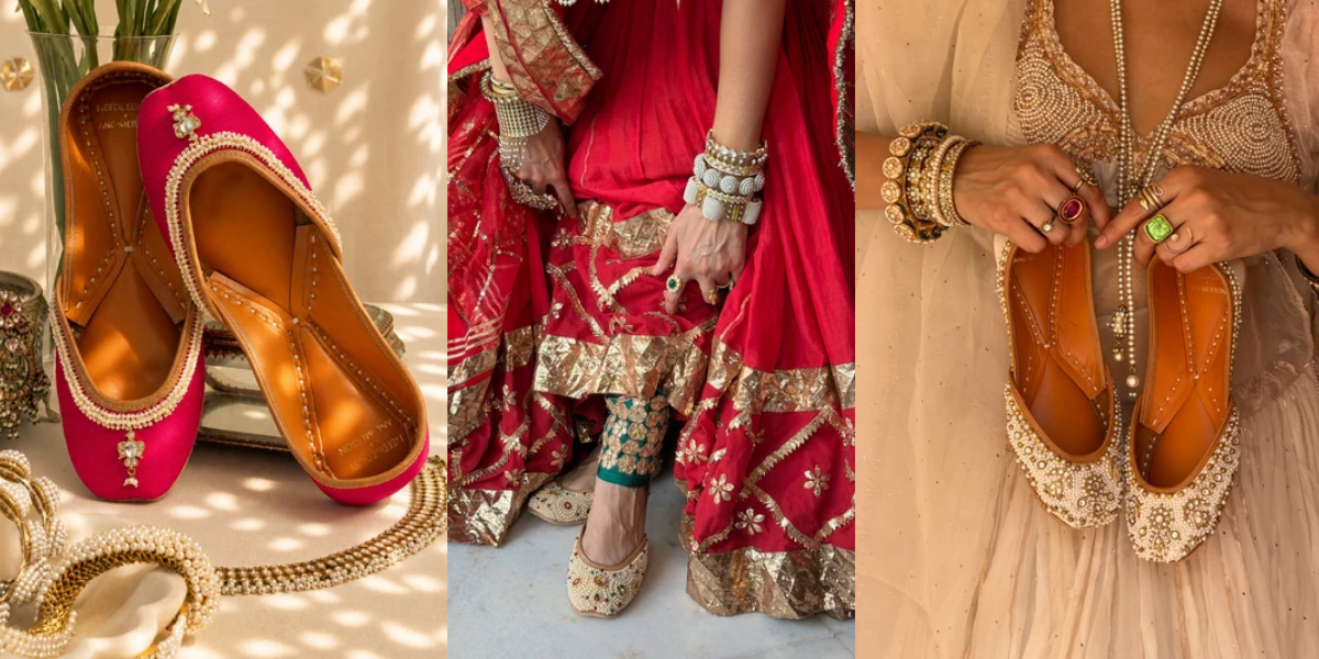 Five designer Needledust juttis for Karwa Chauth