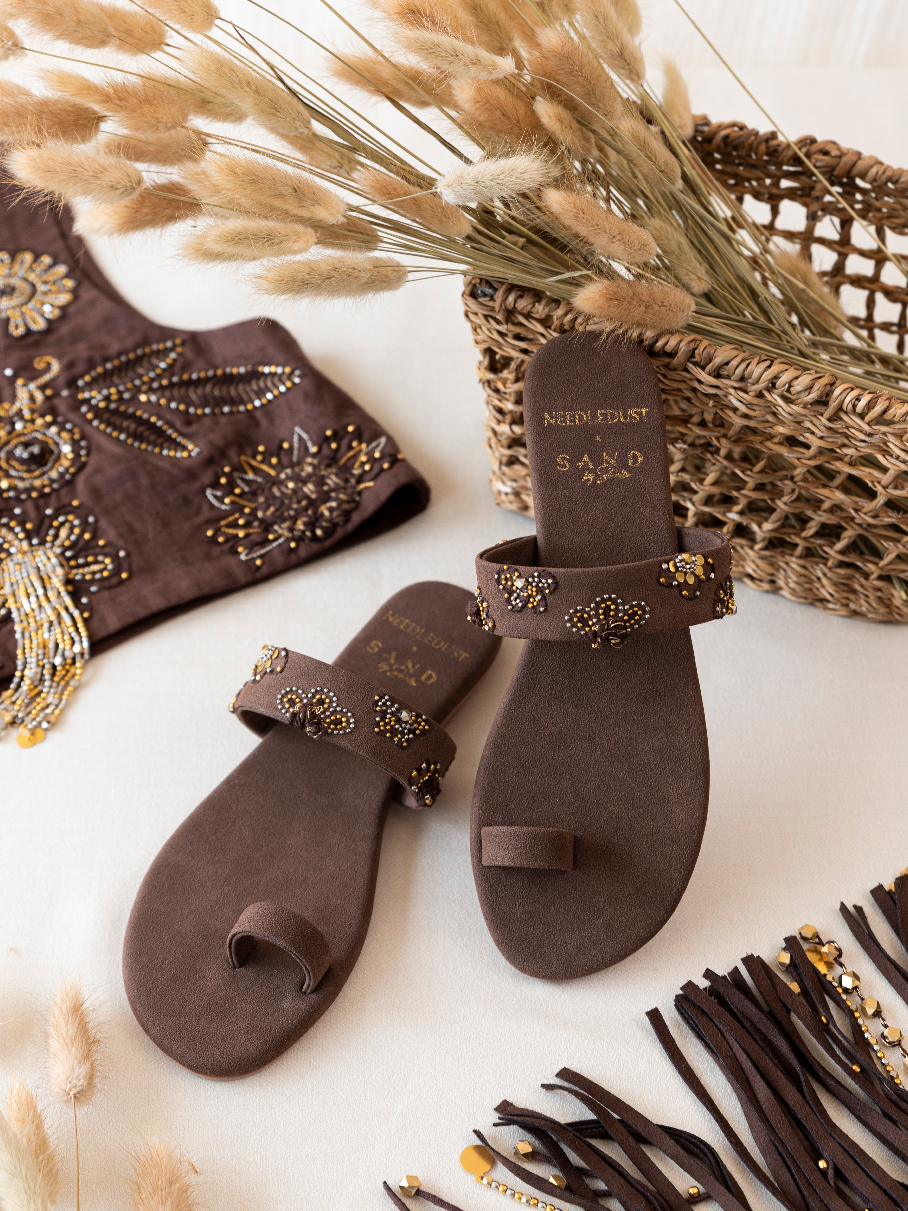 Postcard Sandals- Espresso (Sandals)