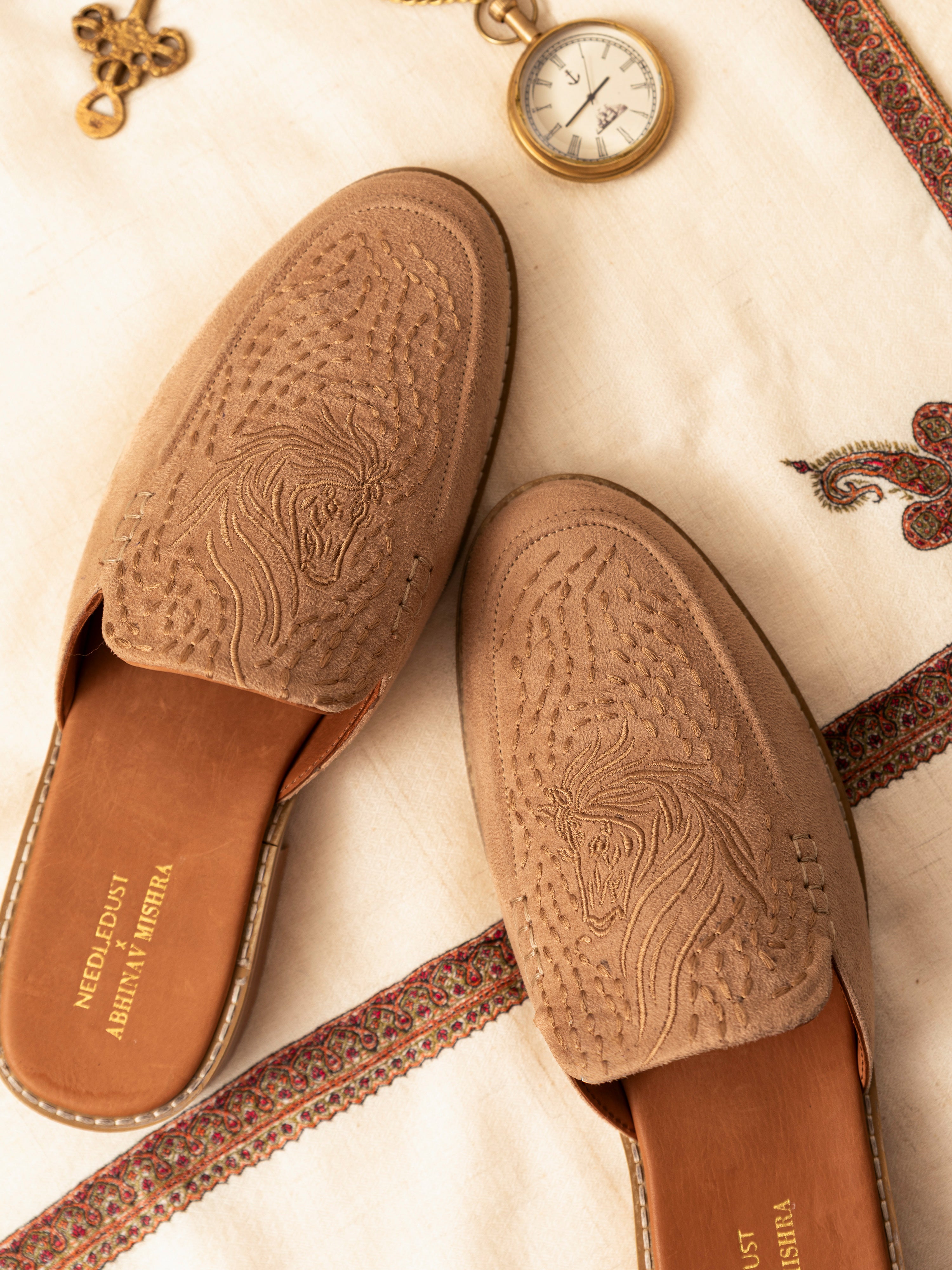 Baaki- Mule Loafer- Tan (Man)