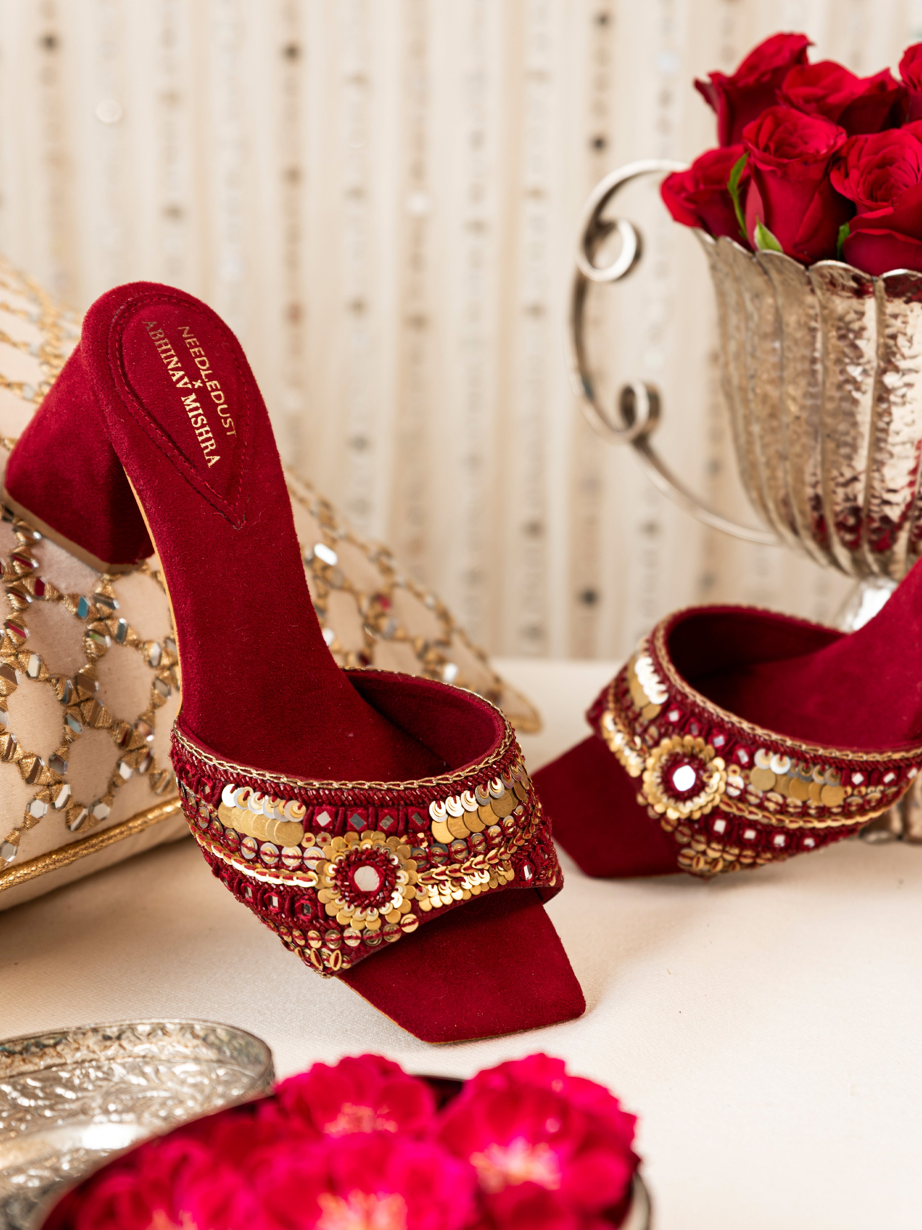 Laila- Deep Red (Heel)