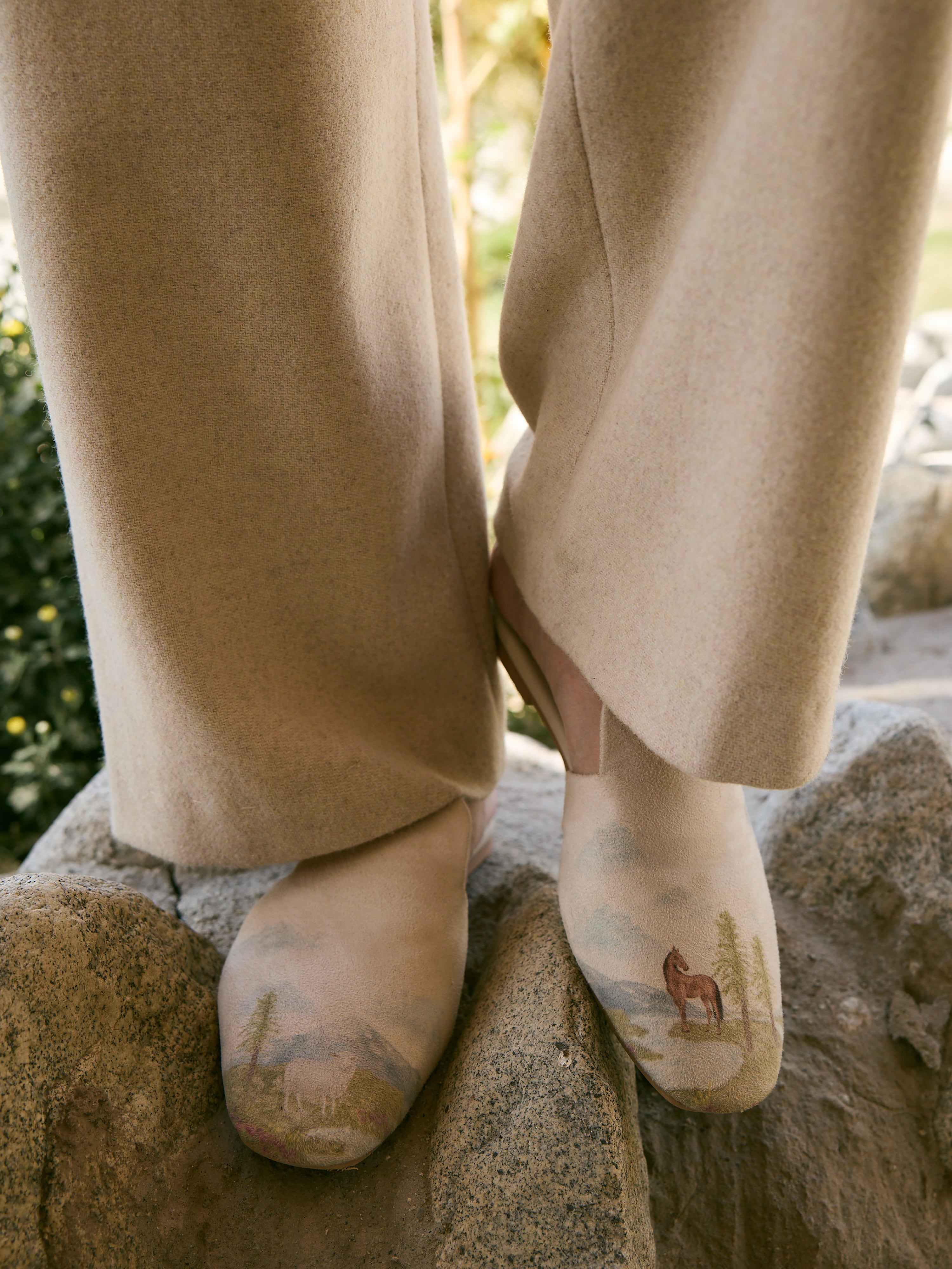 Valley Print- Natural (MULE)