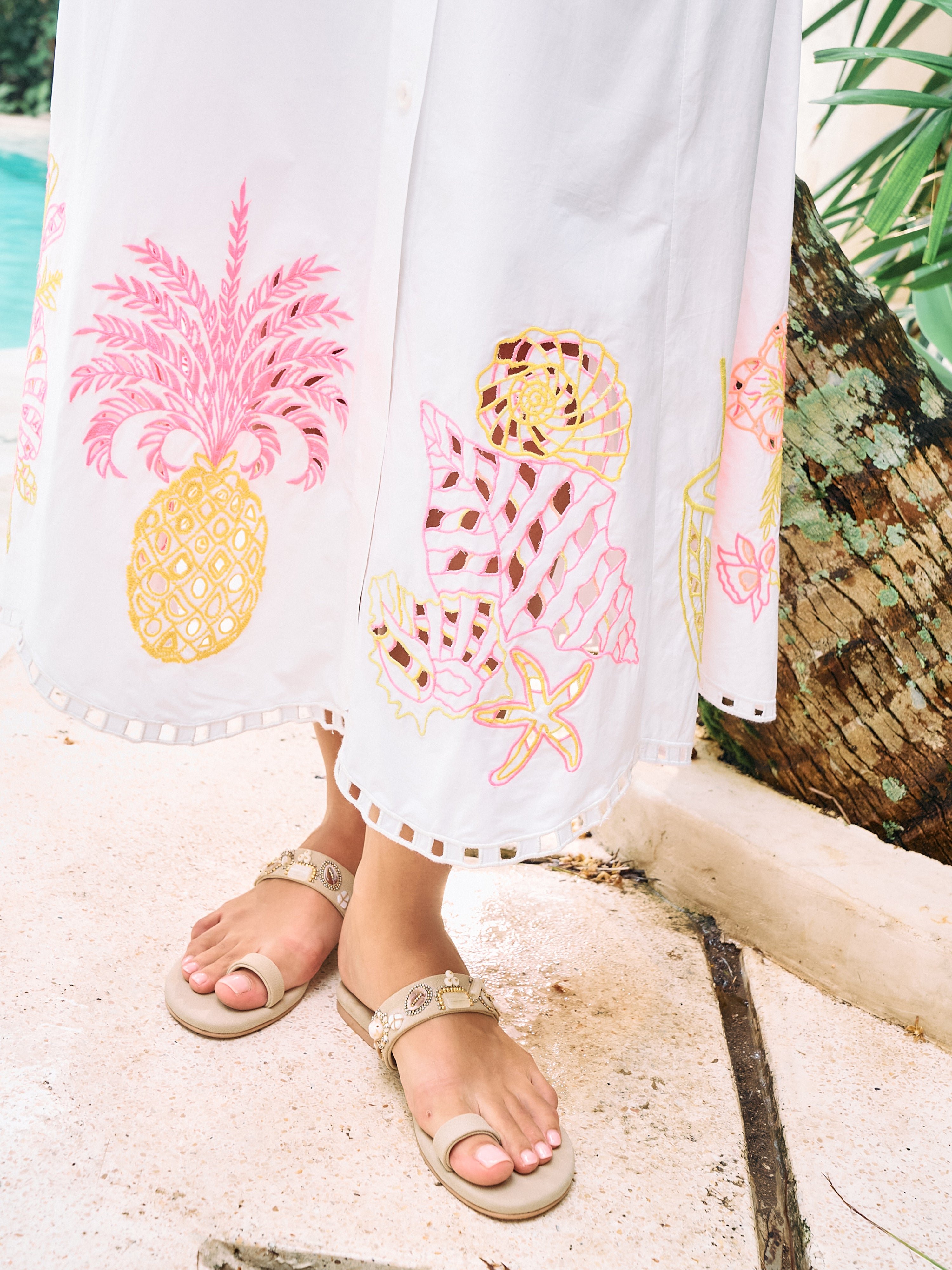 Postcard Sandals- Natural (Sandals)