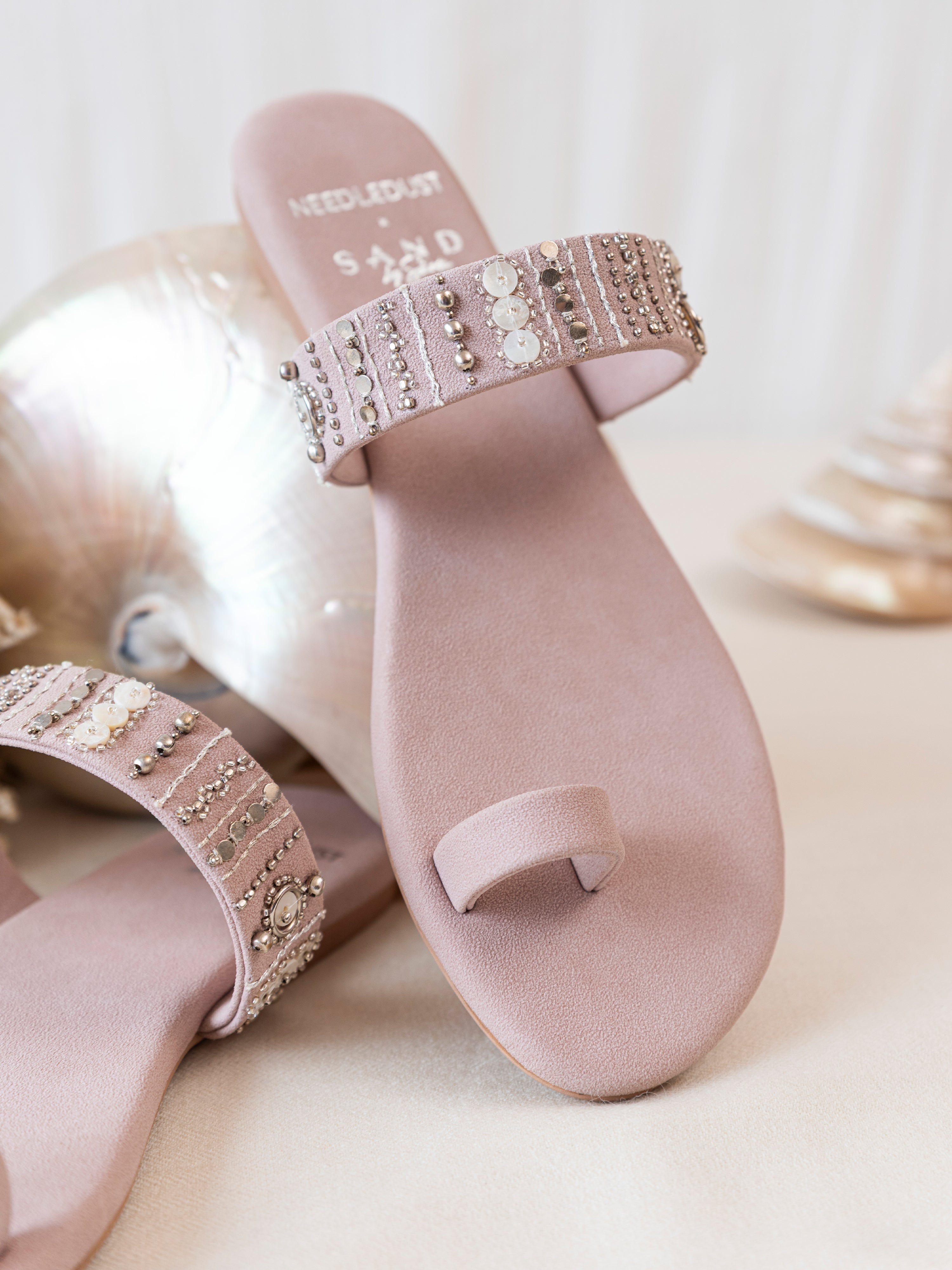 Postcard Sandals- Blush (Sandals)