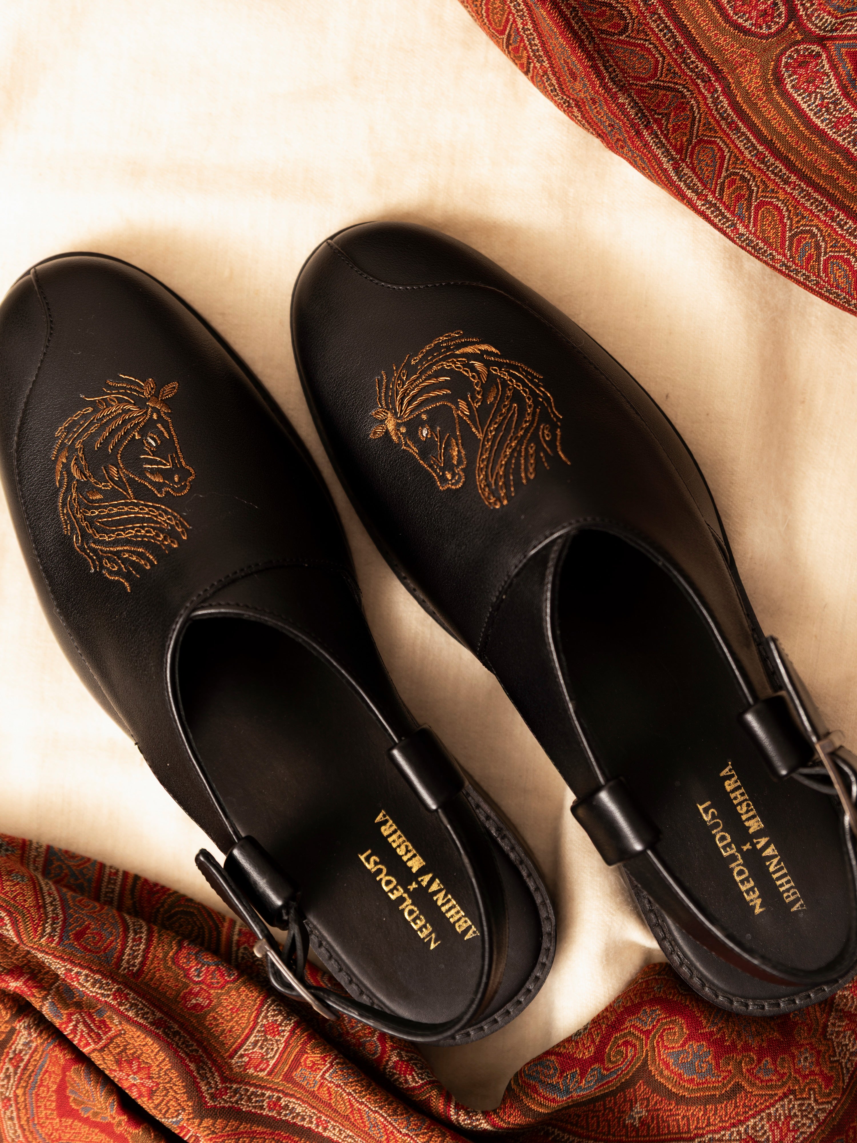 Mirza- Peshawari Loafer- Black (Man)