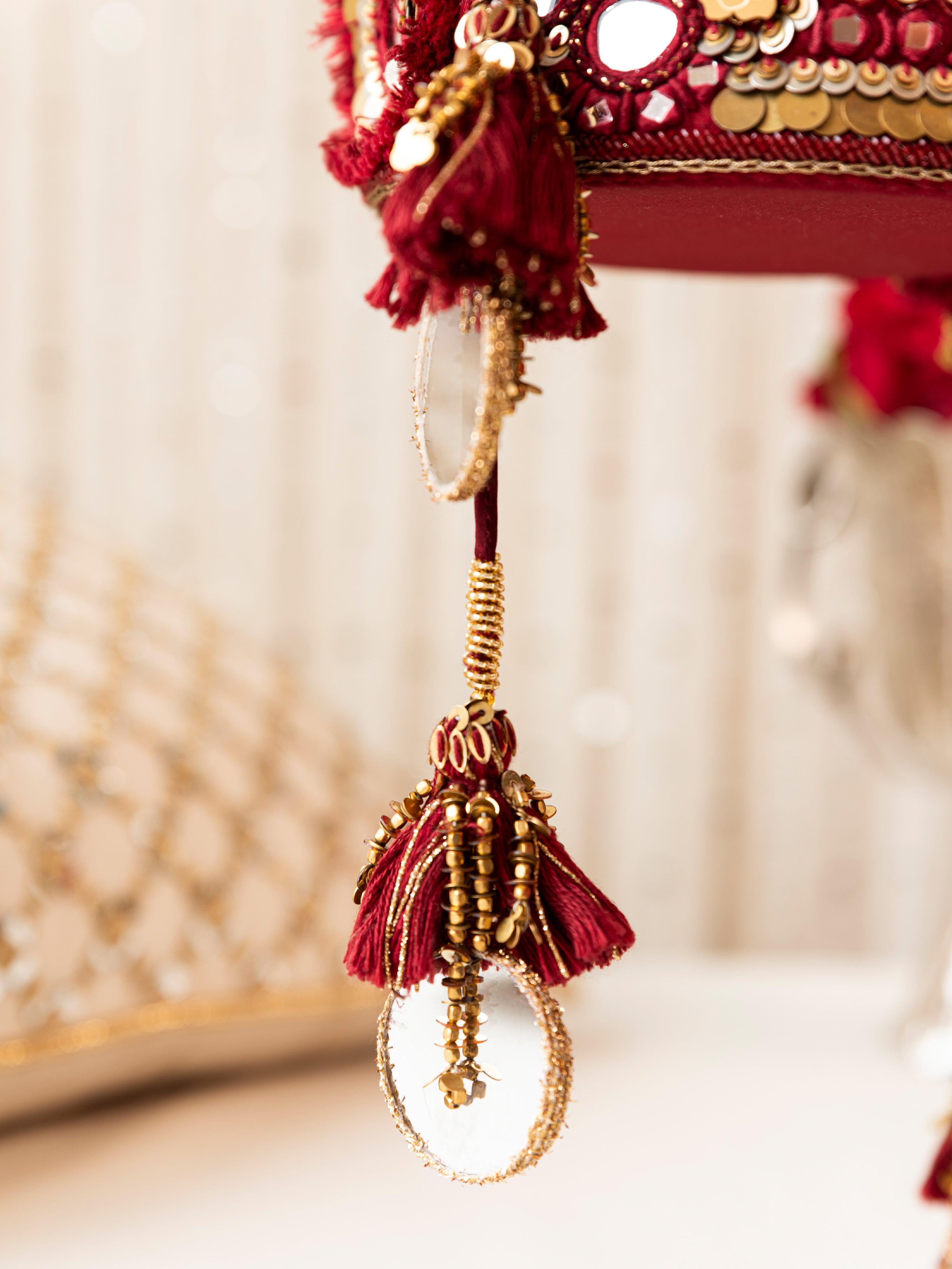 Laila- Deep Red (Purse)