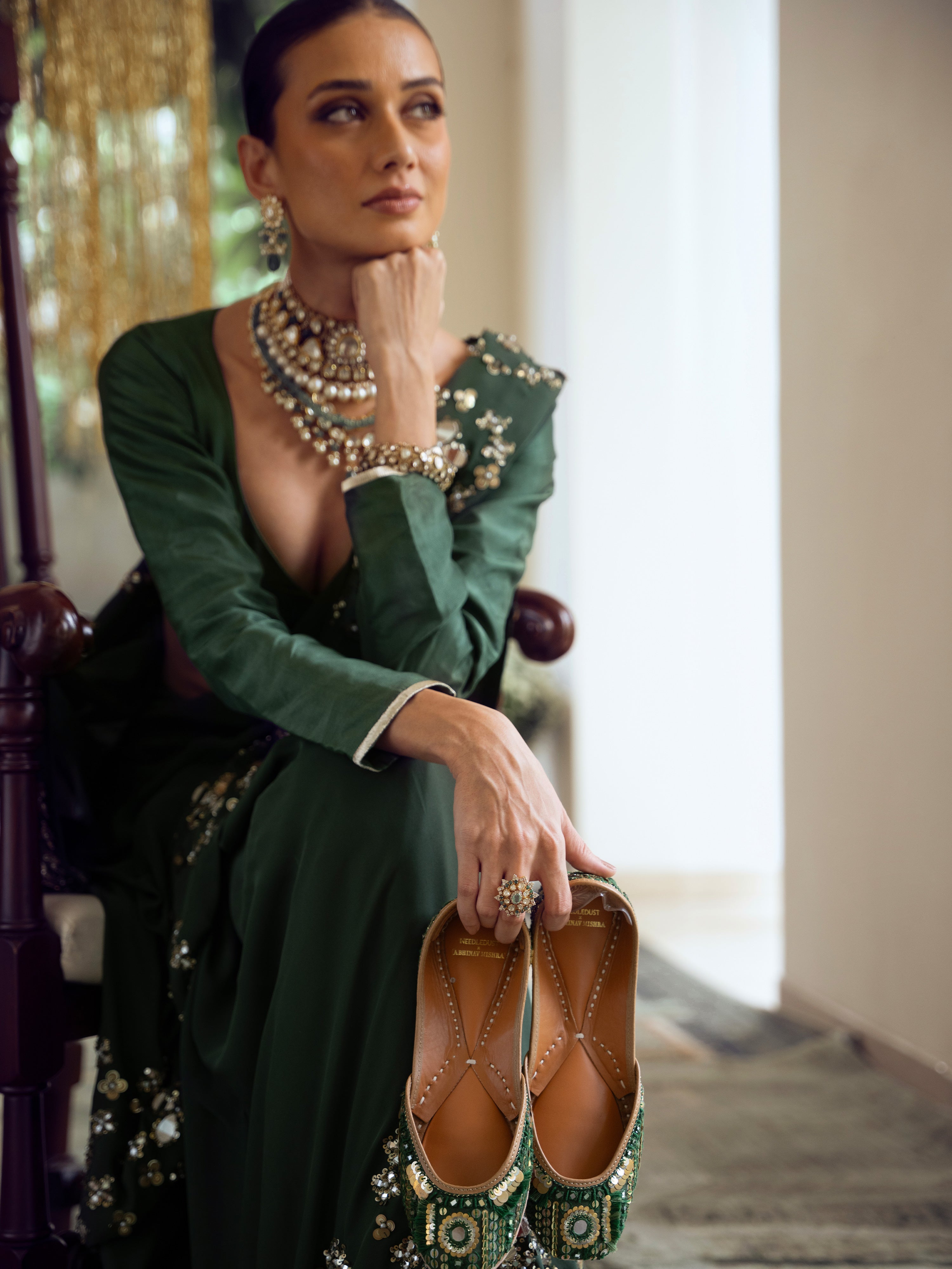 Laila- Emerald Green (Jutti)