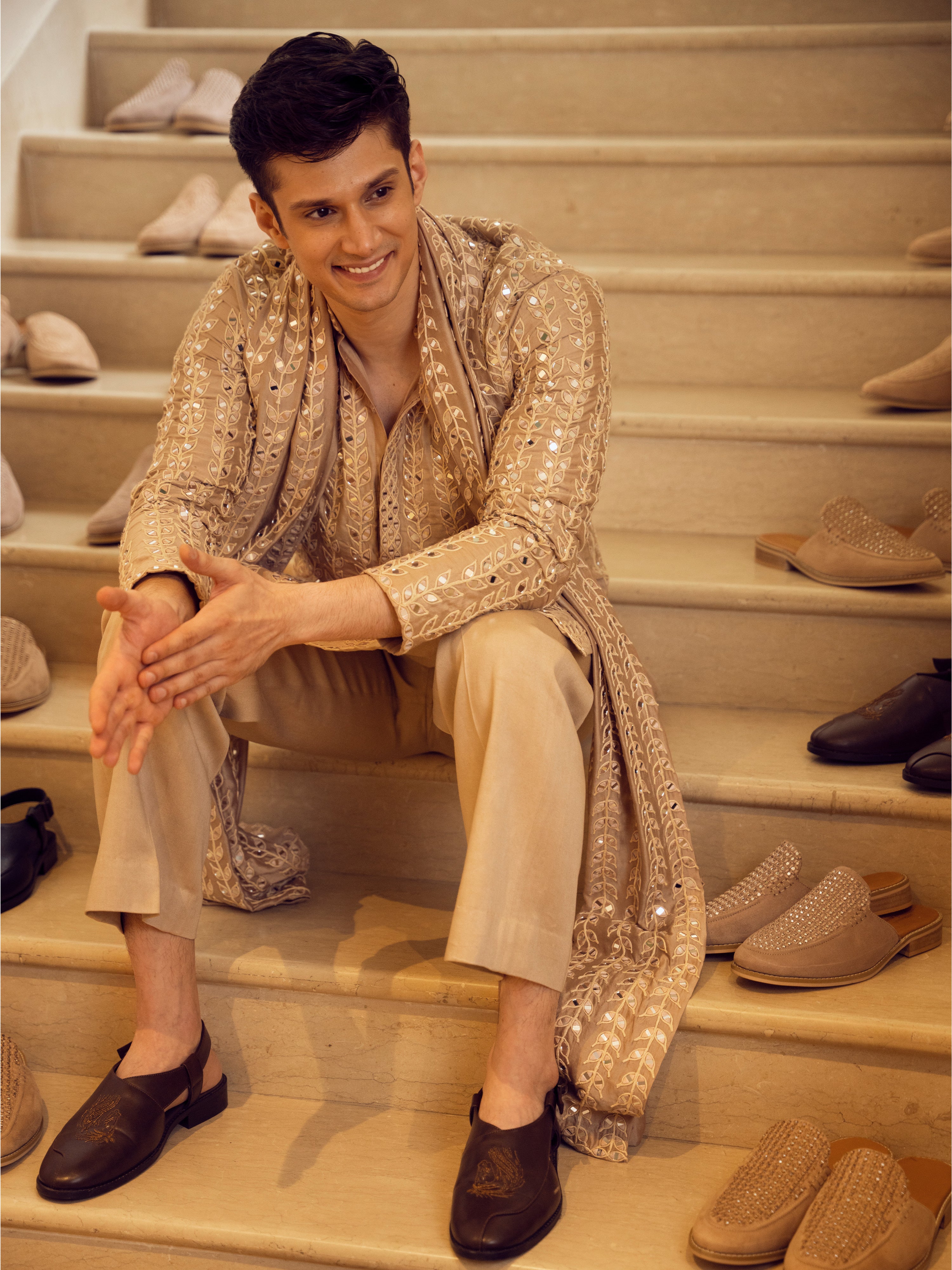 Nawab - Mule Loafer- Tan (Man)