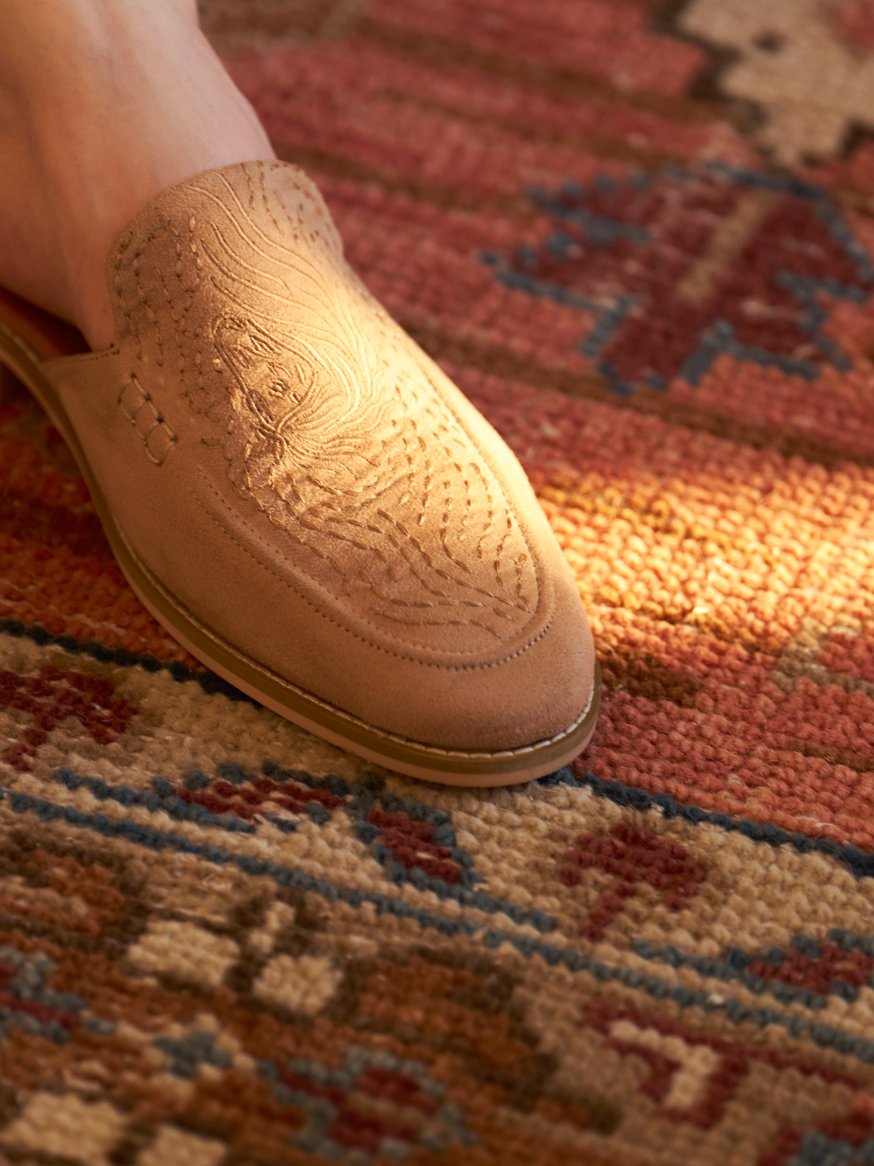 Baaki- Mule Loafer- Tan (Man)