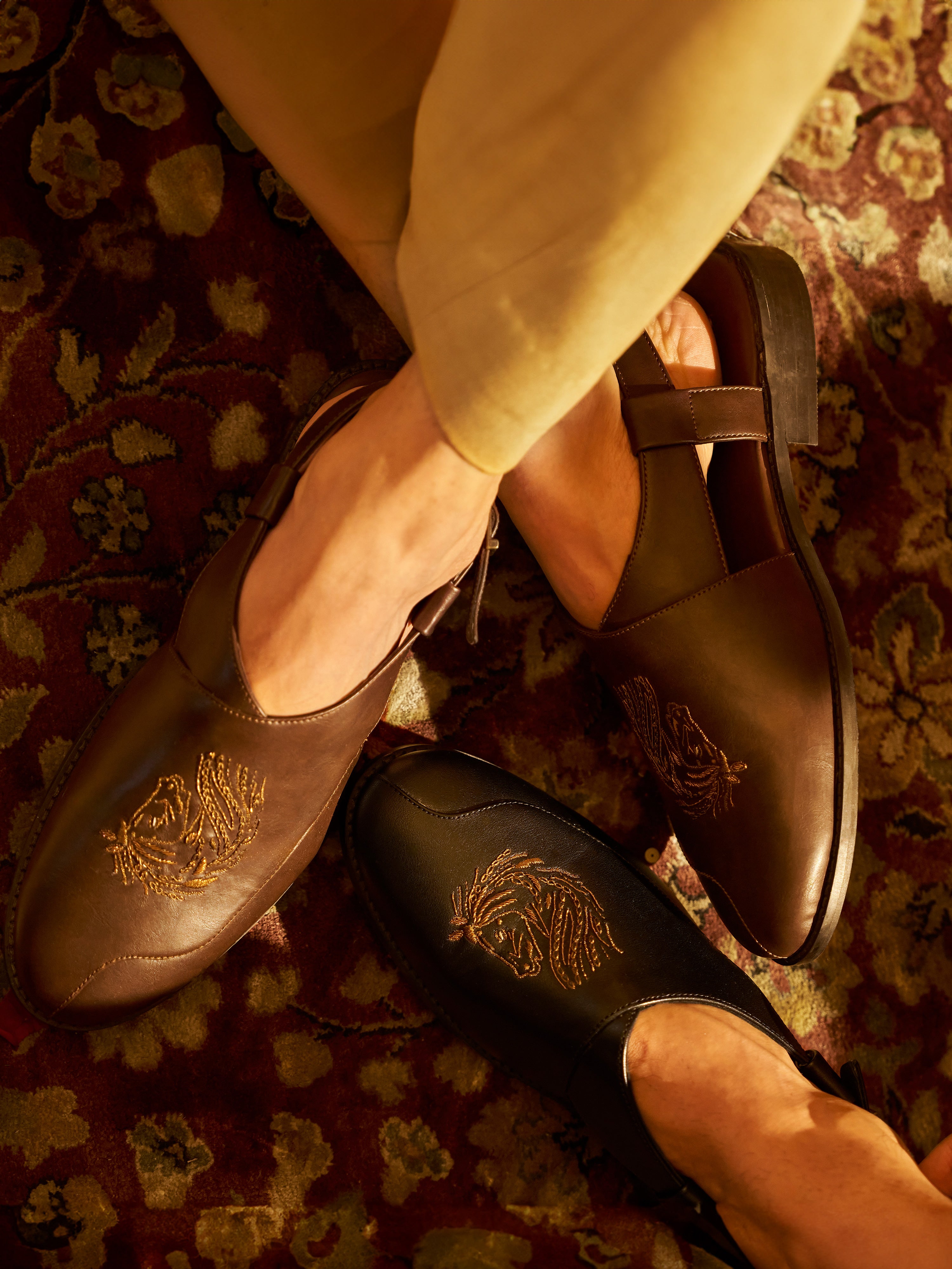 Mirza- Peshawari Loafer- Black (Man)