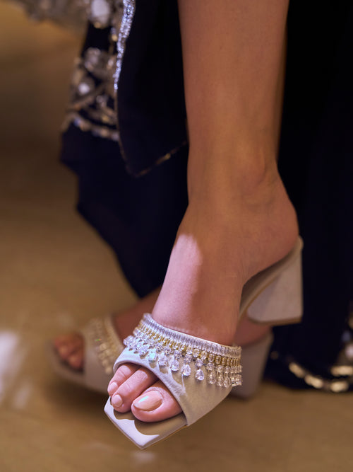 Nina- Silver Grey (Heel)