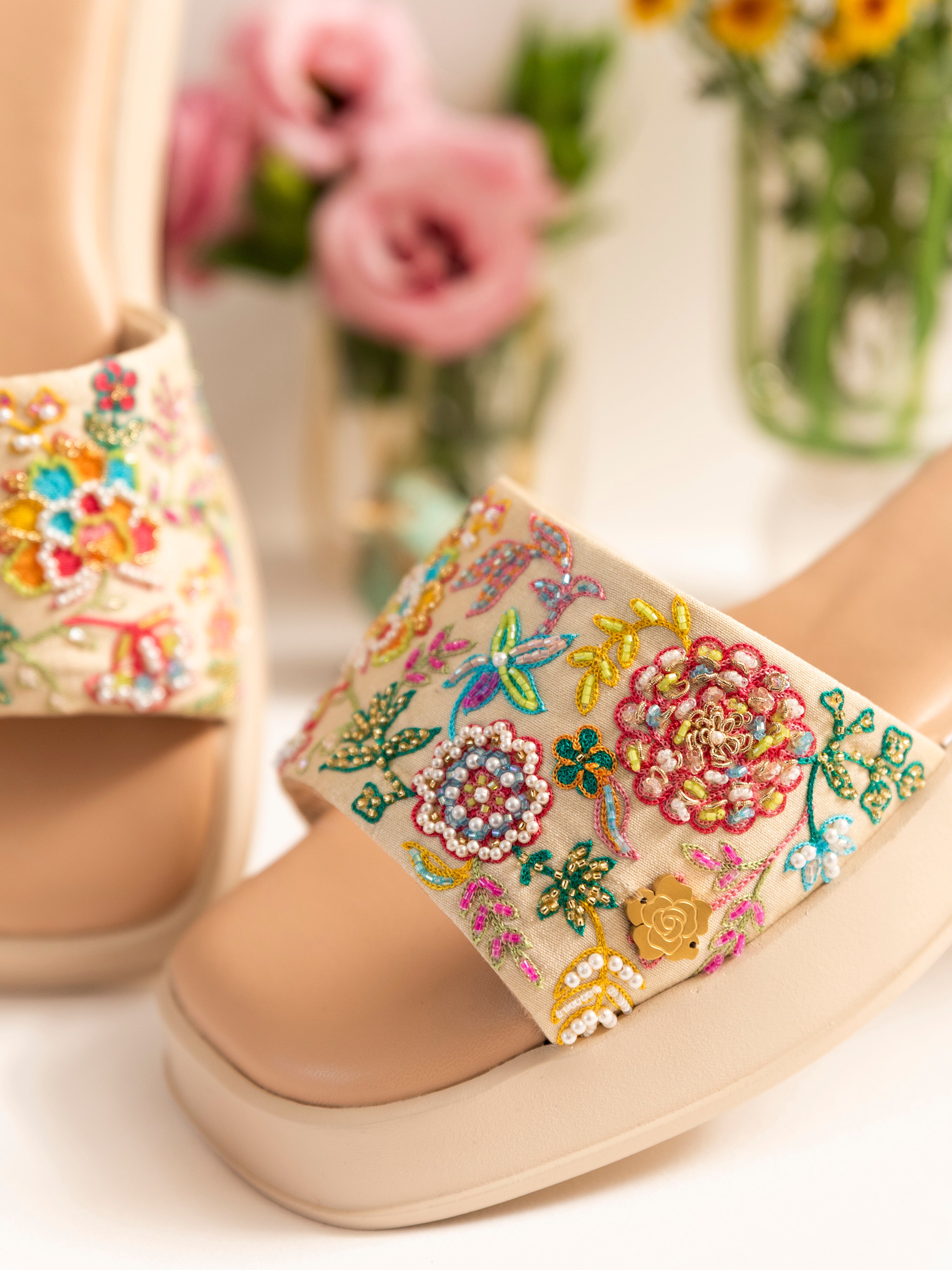 Flower Trails (Foam Sandal)