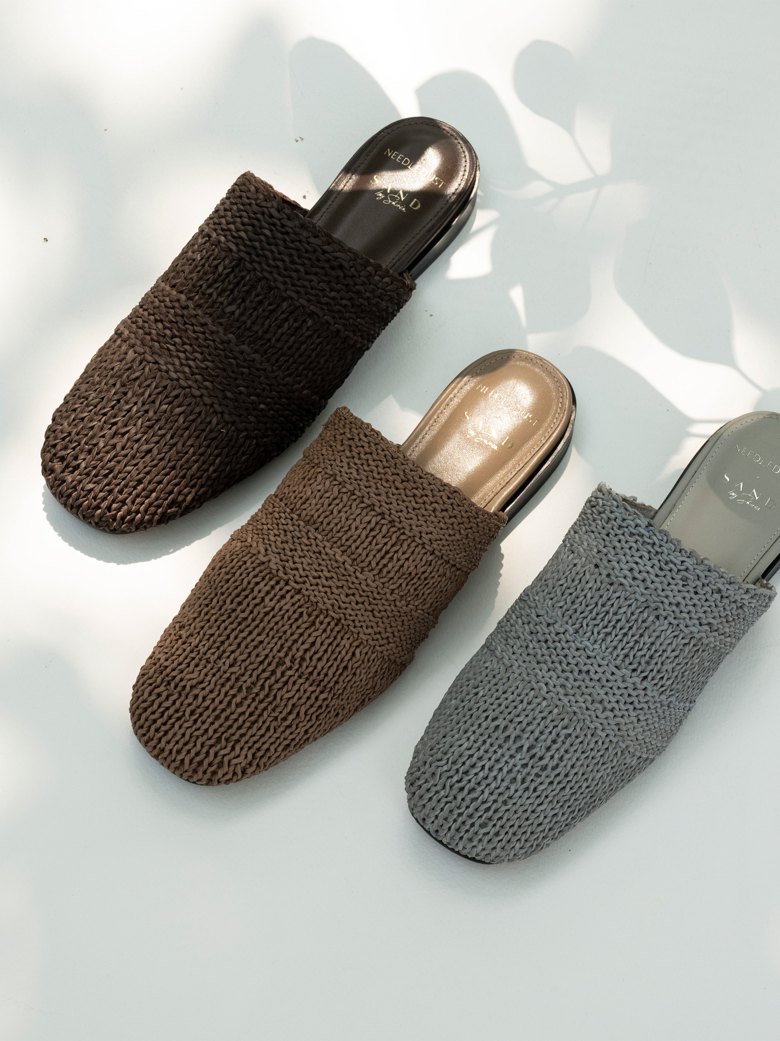 Caia - Stone Grey (Mule)