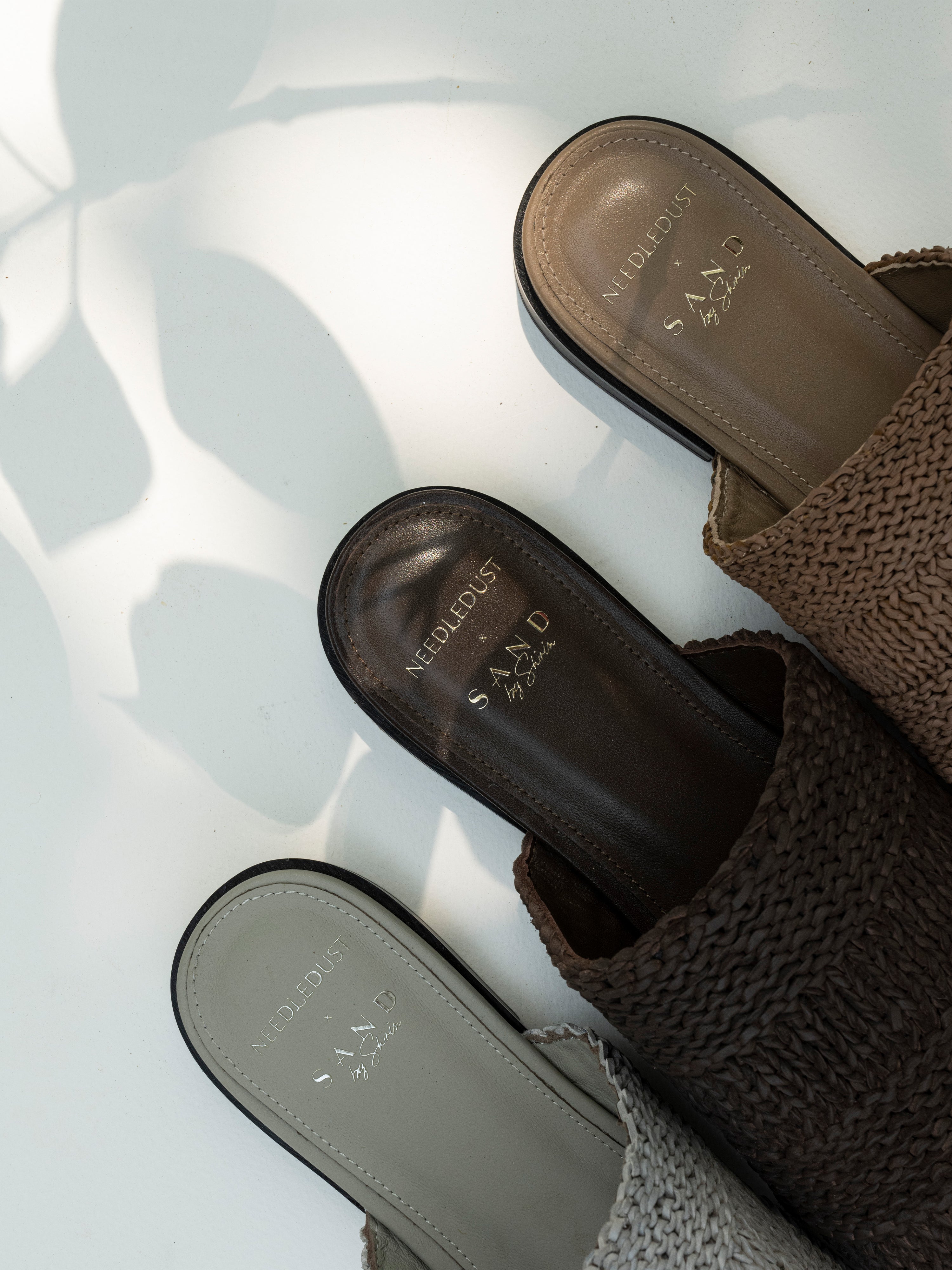 Caia - Stone Grey (Mule)