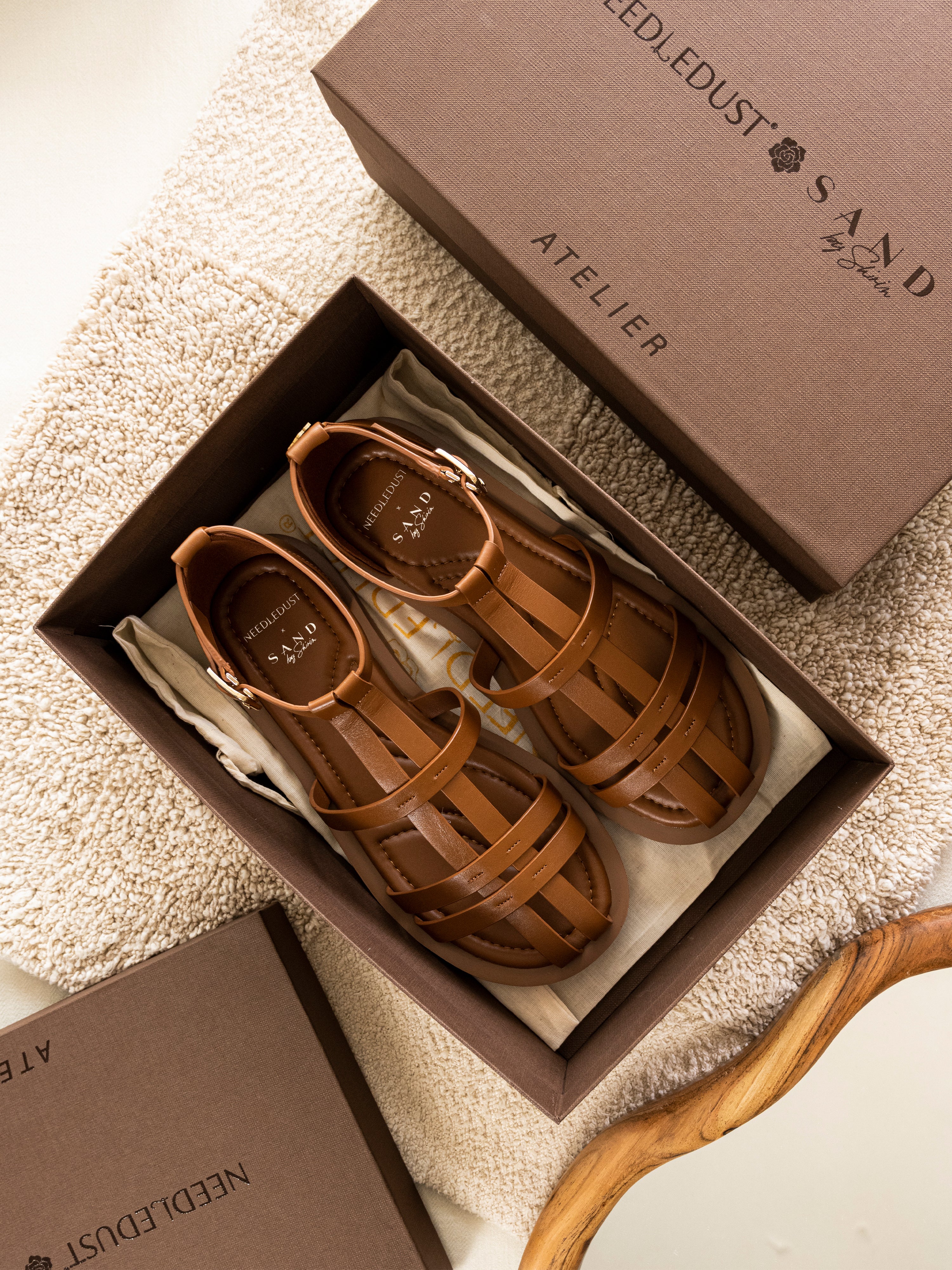 Lilou - Saddle Tan (Sandal)