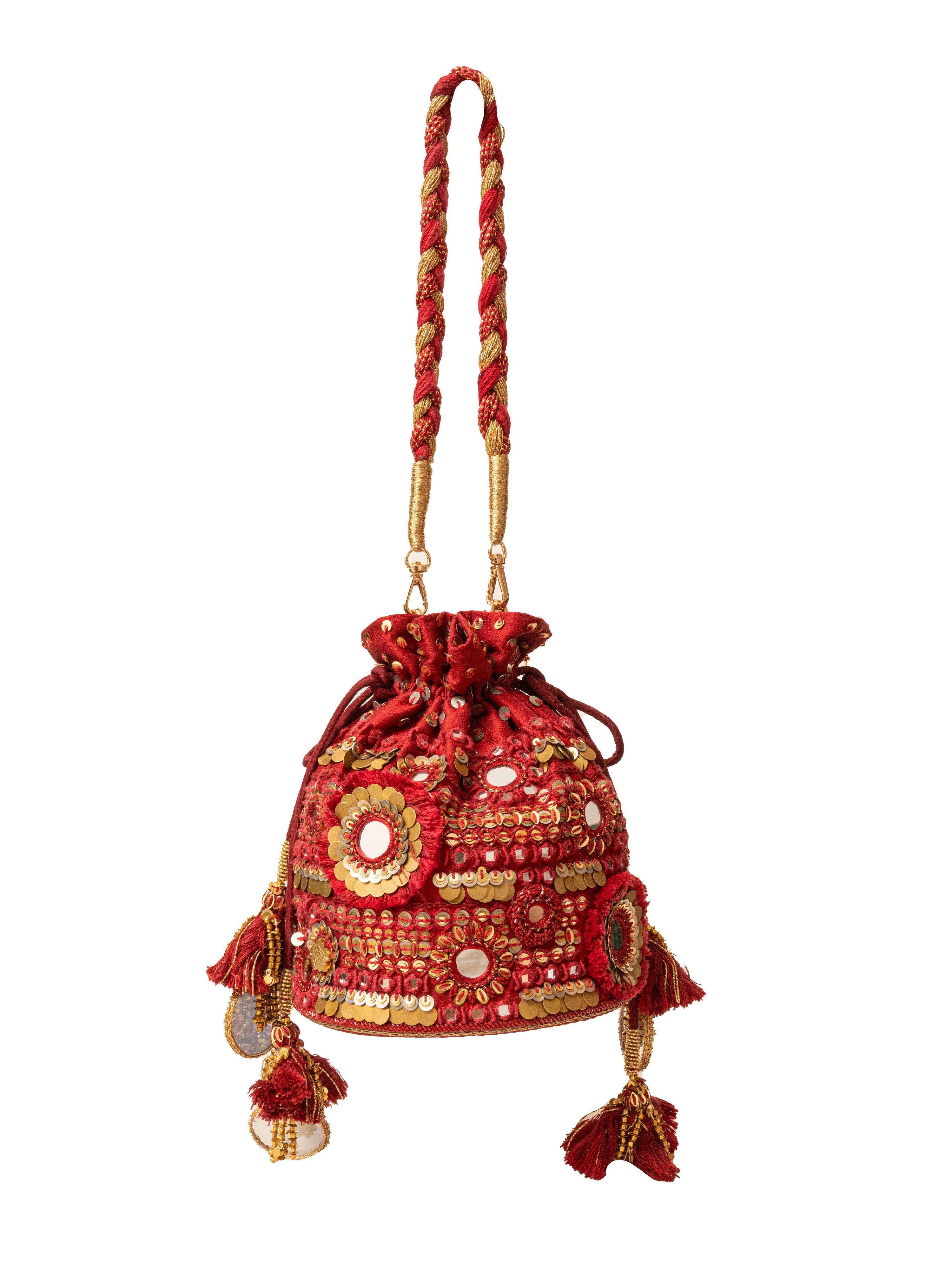 Laila- Deep Red (Purse)