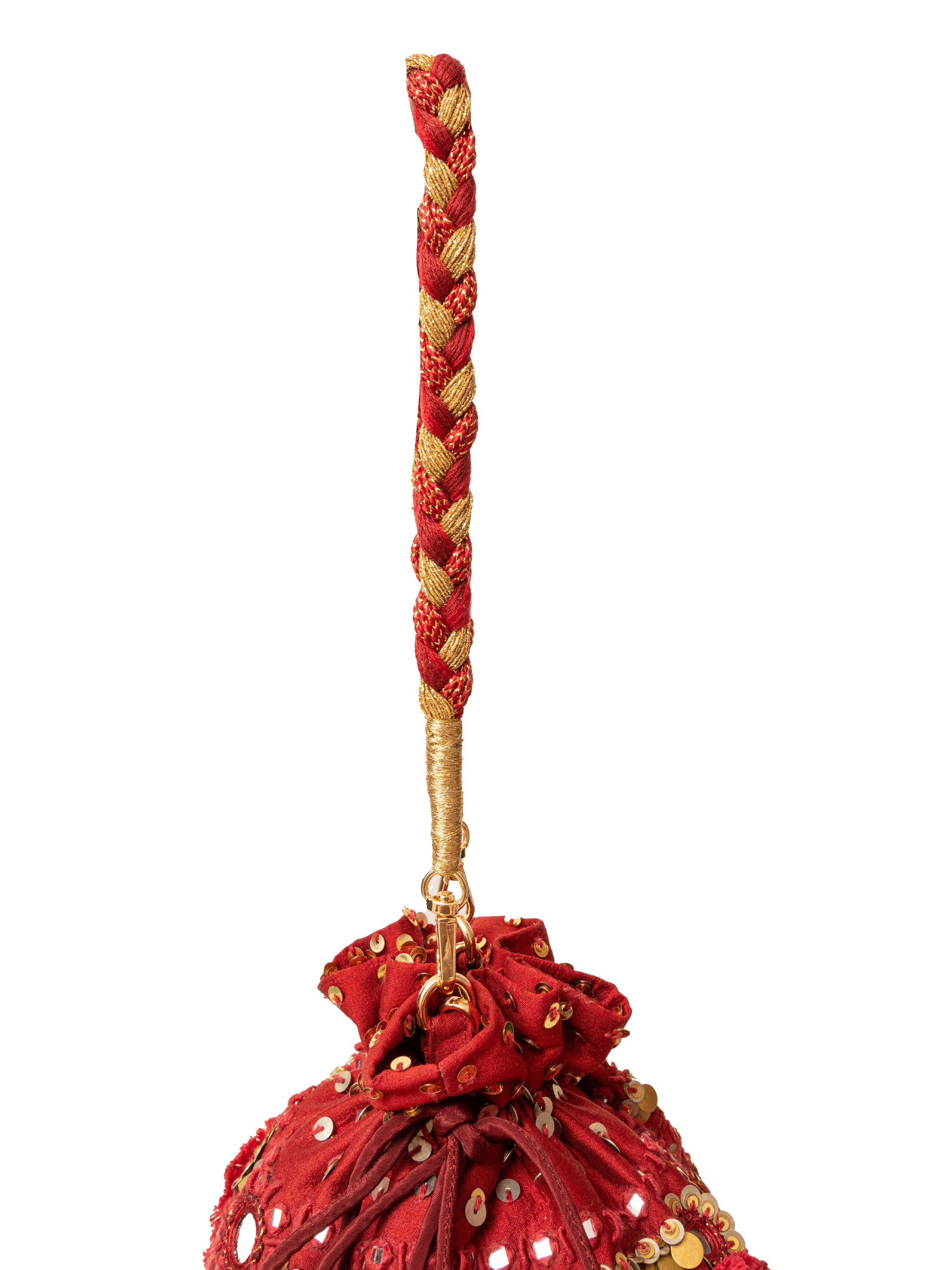 Laila- Deep Red (Purse)