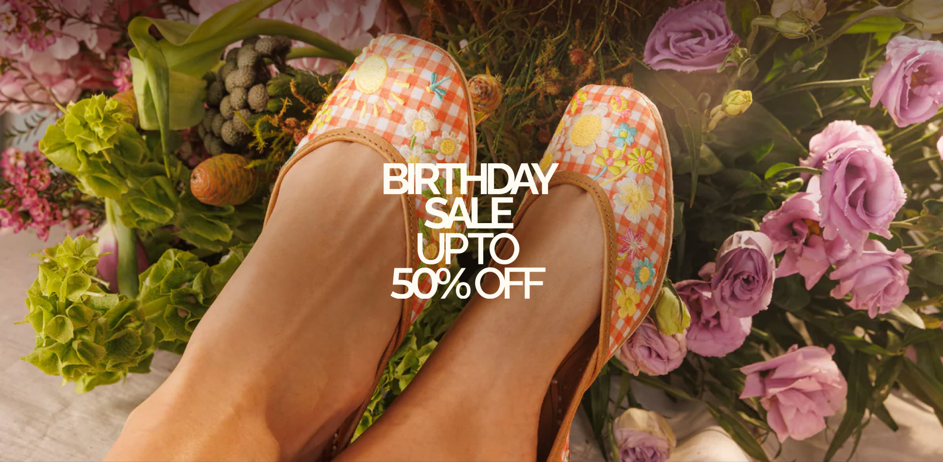Needledust birthday sale up to 50% off