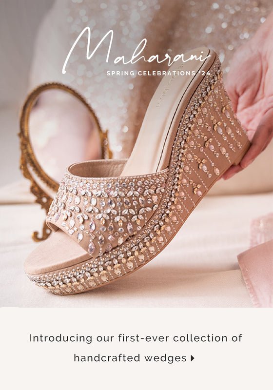 Buy Golden Heeled Sandals for Women by DOLLPHIN Online | Ajio.com