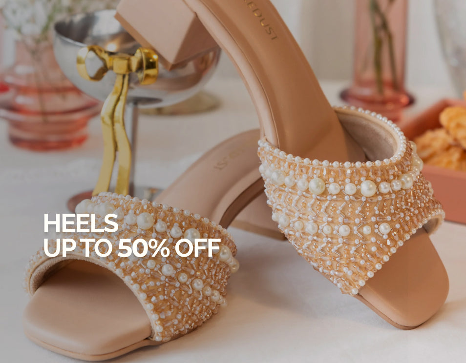 Heels up to 50% off