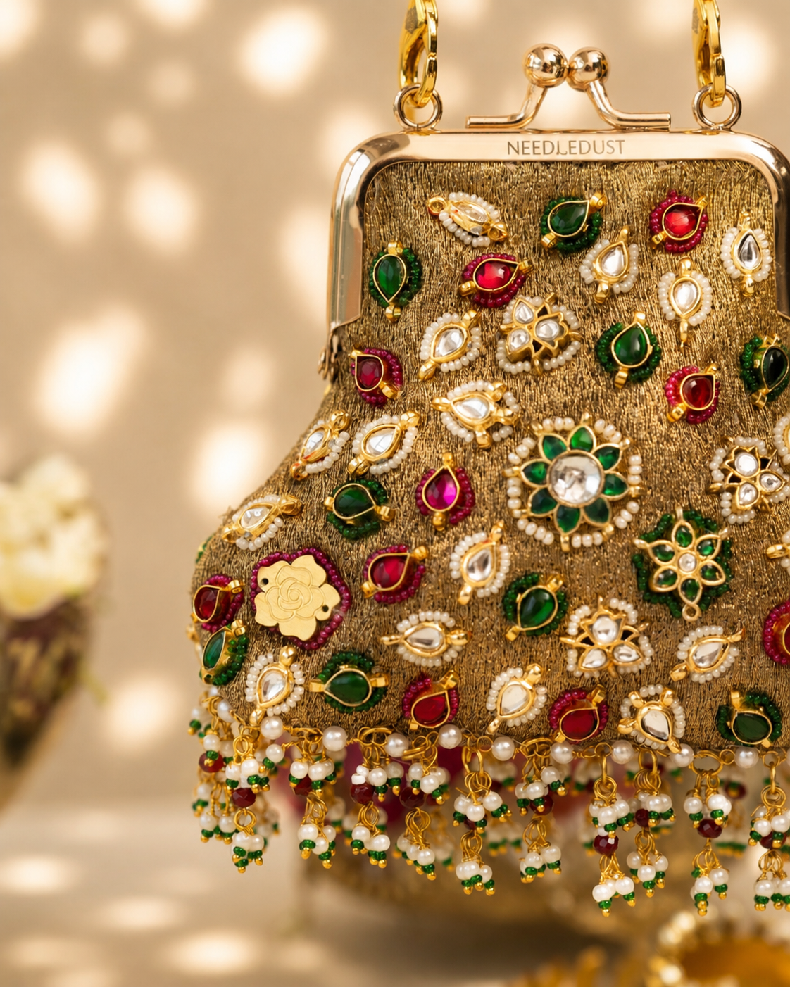 Sanam -Gold (Micro Batua PURSE)