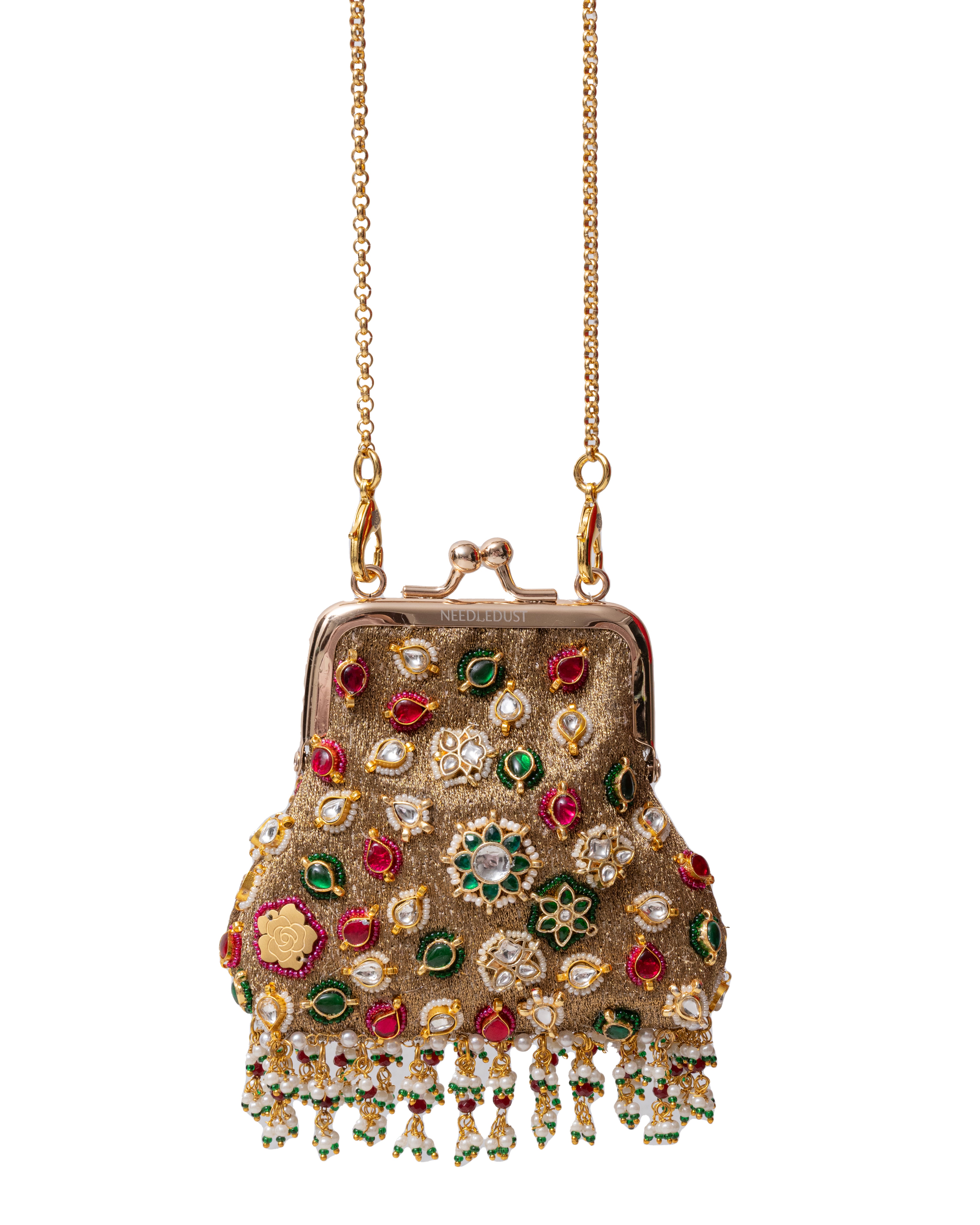 Sanam -Gold (Micro Batua PURSE)
